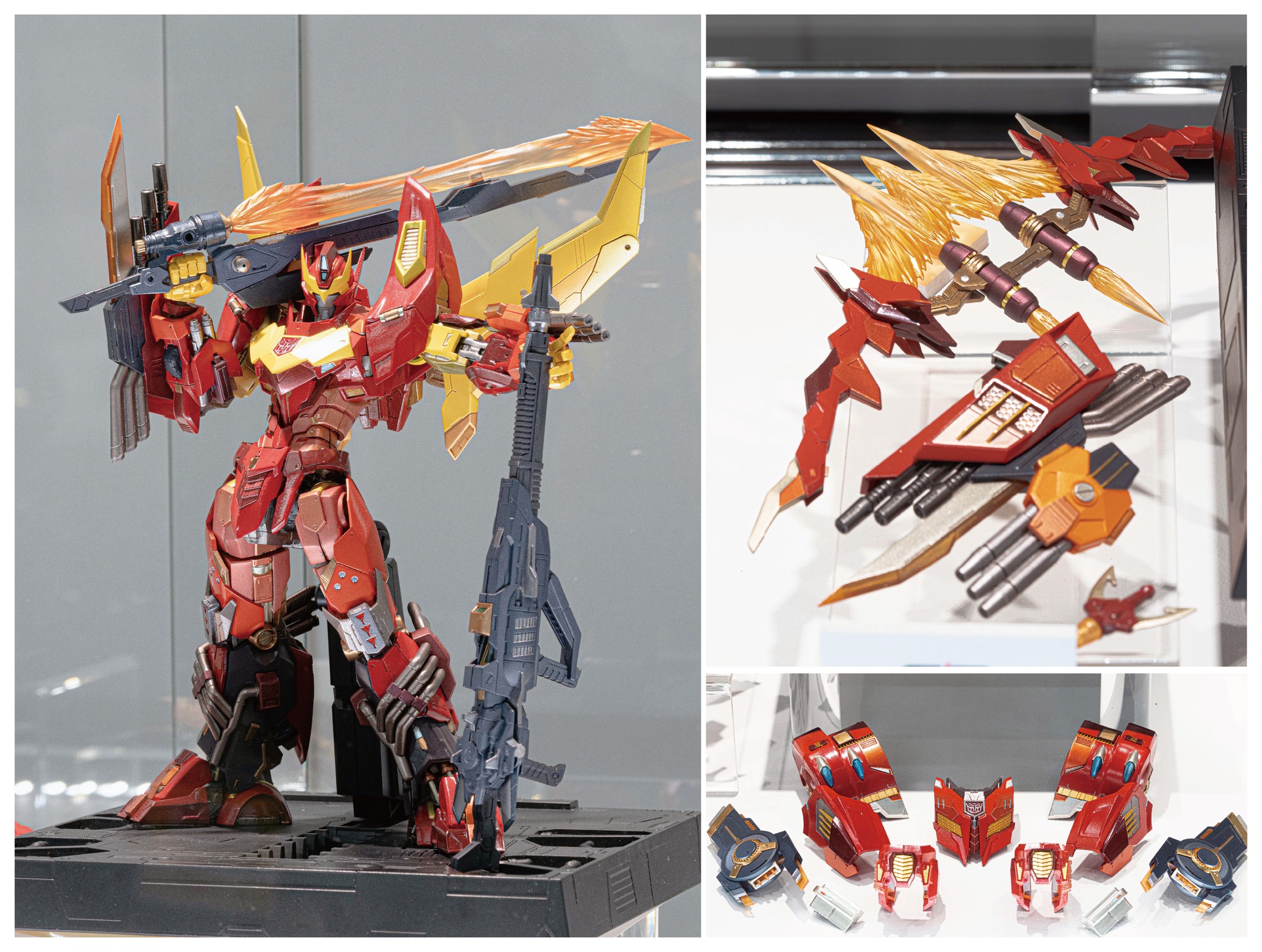 Flame Toys Kuro Kara Kuri Rodimus Official Images - First Japan